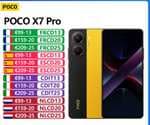 POCO X7 Pro 5G, NFC, Dimensity 8400-Ultra, 8GB + 256GB, cámara de 50 MP, pantalla CrystalRes AMOLED 1.5K 120 Hz, no incluye el cargador