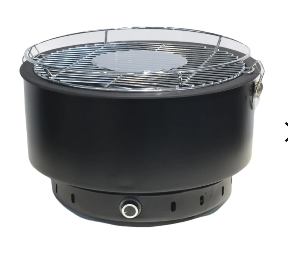 Barbacoa portátil mesa con ventilador
