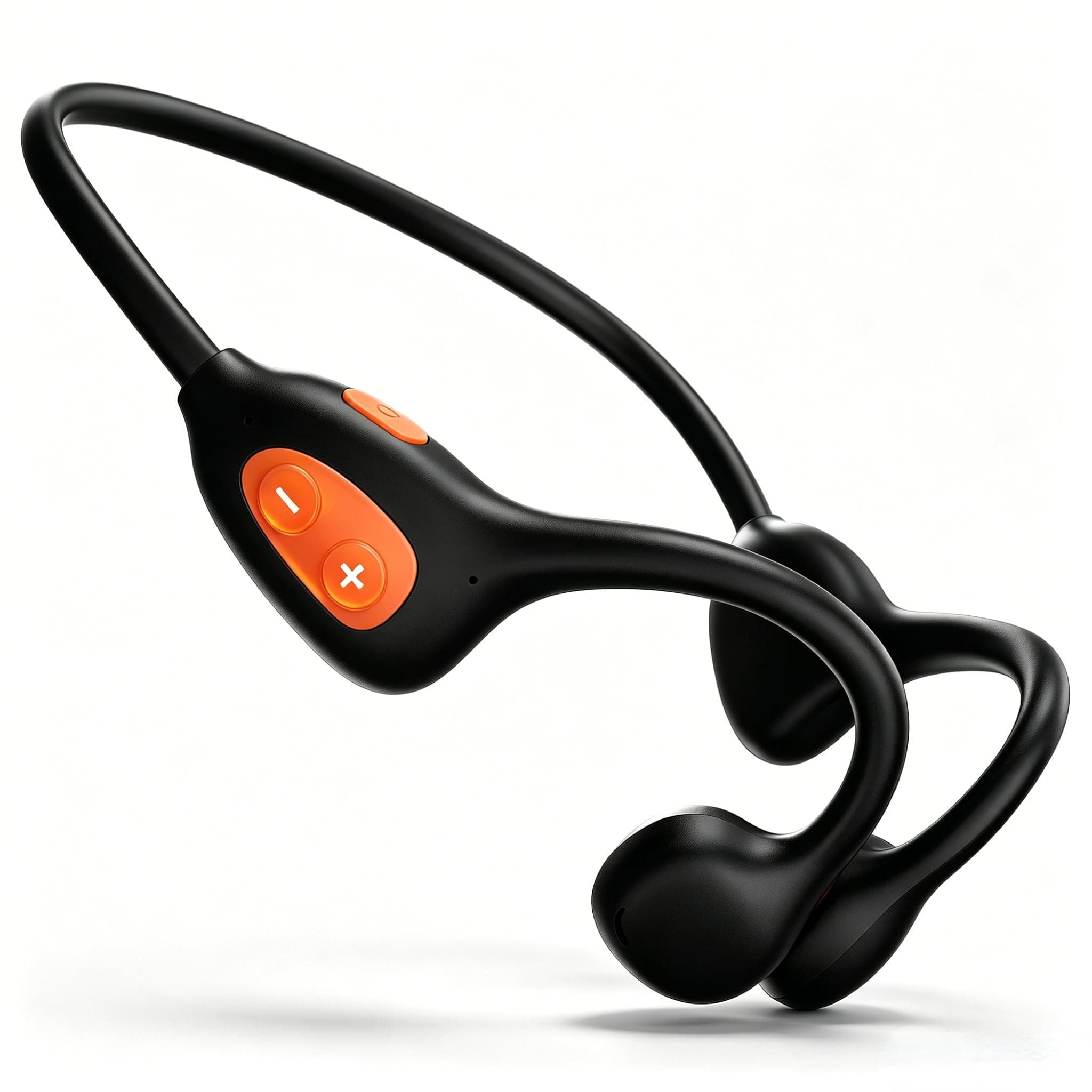 Auriculares Open Ear Deportivos Bluetooth 6.1 de Cuello, Negro