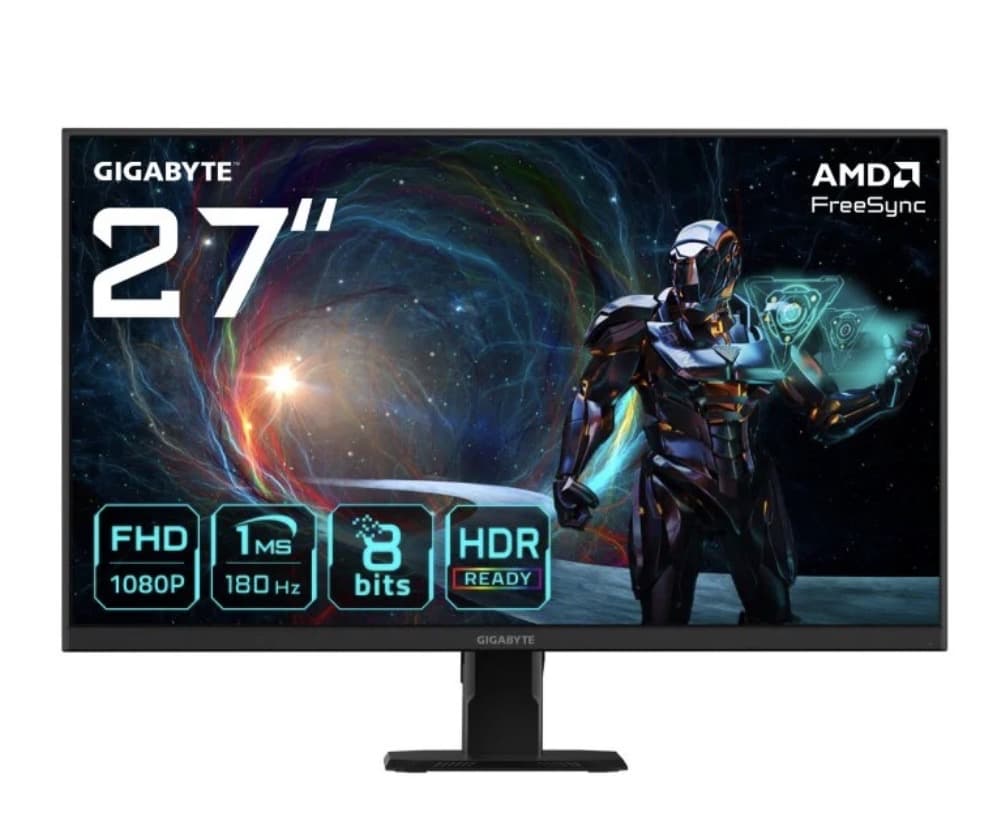 Gigabyte GS27FA 27″ – Monitor Gaming LED Super Speed IPS, FullHD, 180Hz y FreeSync