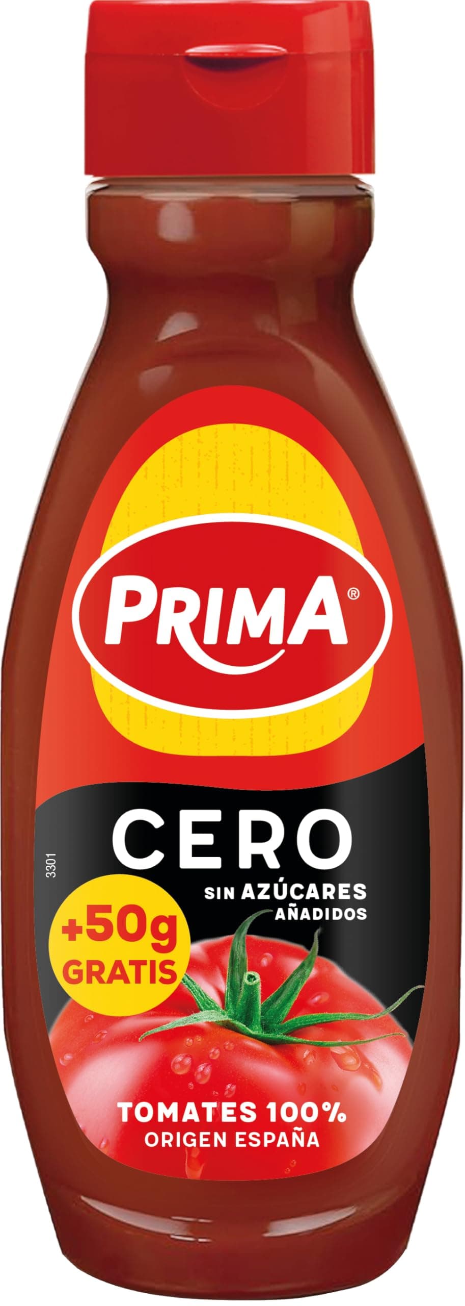 Prima Ketchup Cero 460+50 g