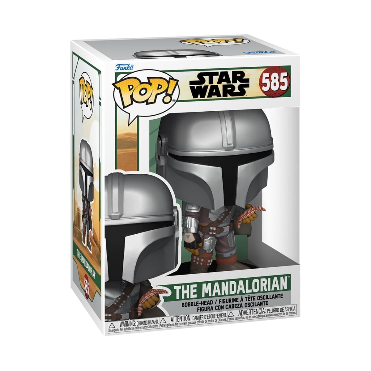 Funko Pop El Mandaloriano Star Wars serie The Mandalorian