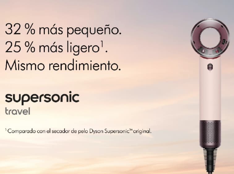 Secador de pelo Dyson Supersonic Travel (Edición Compacta)