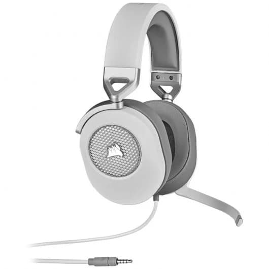 Corsair HS65 Surround Auriculares Gaming Multiplataforma 7.1 Blancos