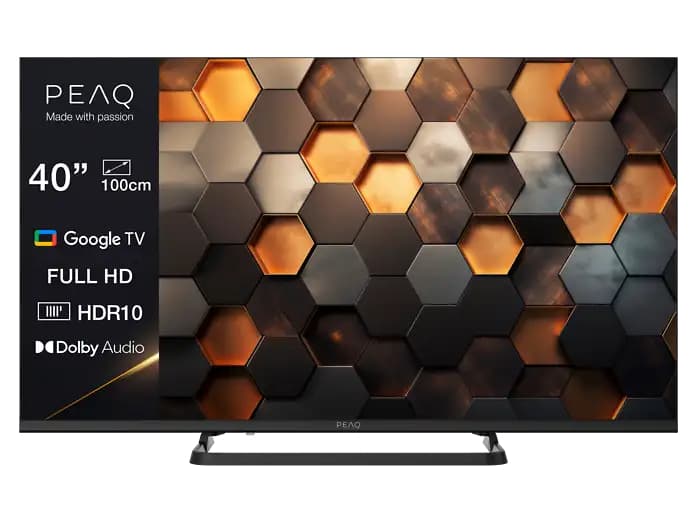 TV LED 40" - PEAQ PTV 40GF-5026C, Full-HD, Smart TV, DVB-T2 (H.265), HDR10, Dolby Audio, Triple Tuner