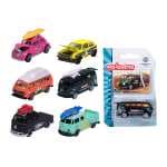 Volkswagen the originals Majorette Coche premium cars, surtido 6 modelos Beetle, Golf T1, T2 .