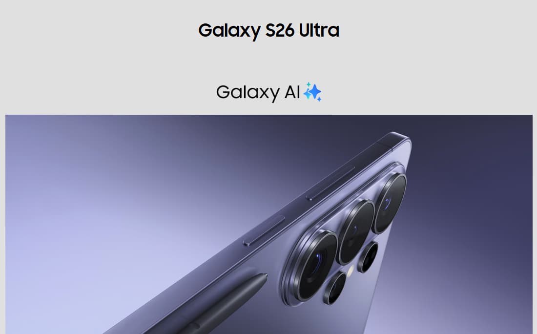 Samsung Galaxy S26 Ultra + cargador 60w + funda desde sólo 832€ (o 881€ sin cupon) | Samsung Plus