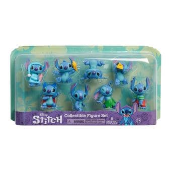 Set de 8 figuras Disney Stitch Just Play 5cm