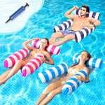 3 Colchonetas para Adultos Hinchables para Piscina/Playa [ descuento al tramitar ]