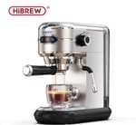 Cafetera HiBREW Cafetera 20 Bar Inox semiautomática