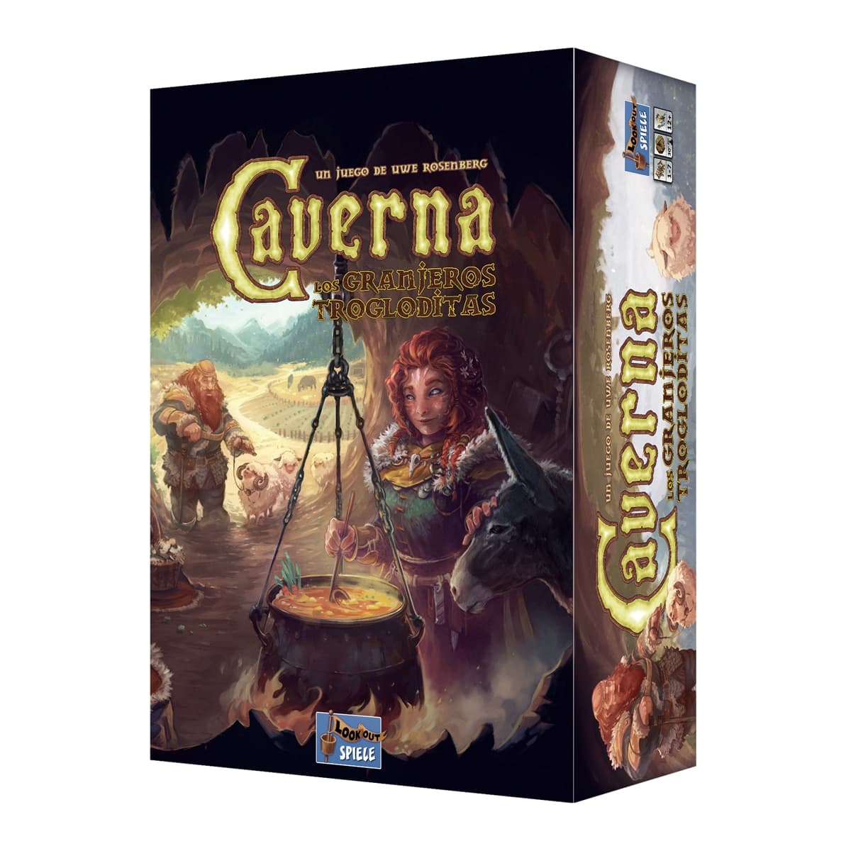 Juego de mesa Caverna: granjeros trogloditas