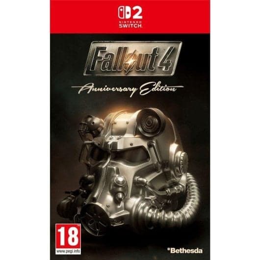 Fallout 4 Anniversary Edition para Nintendo Switch 2 – RPG Mundo Abierto con las 6 Expansiones, Más de 150 Objetos del Club Creación (CIAB)