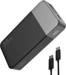 Nobis Cargador Portátil Fuente de Alimentación Móvil 20000mah Recarga rápida, Fuente de Alimentación Movil 35w Batería con Pantalla Digital