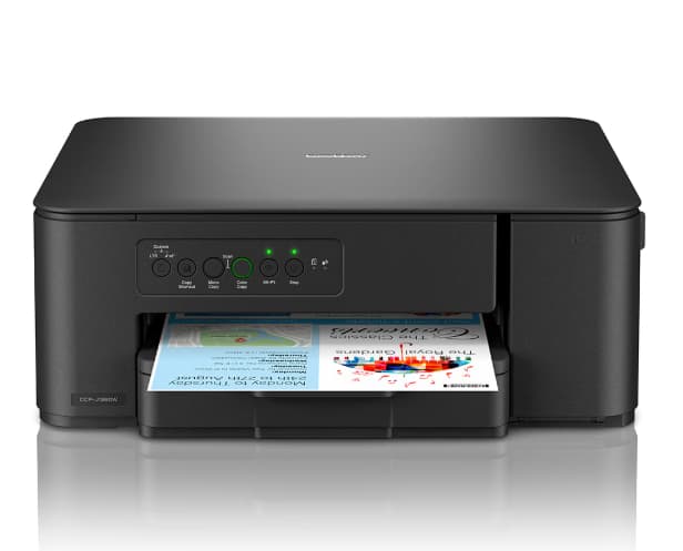 Impresora por menos de 60€ - Multifunción Wi-Fi Brother DCP-J1260W (Inyección de tinta, 3 en 1) (GRATIS recogida)