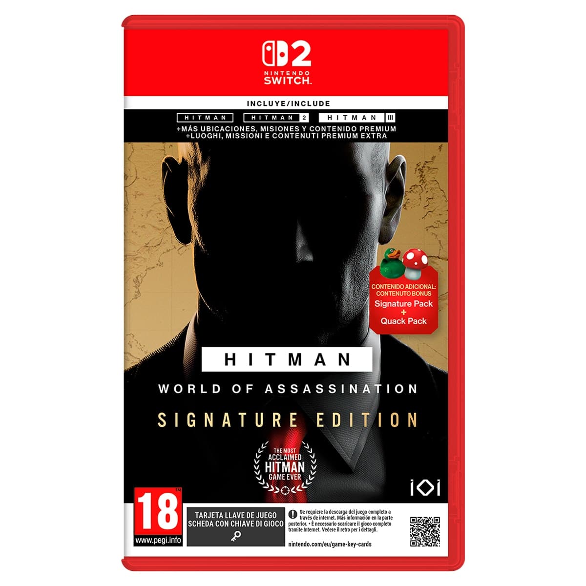 HITMAN World of Assassiation - Signature Edition Nintendo Switch 2