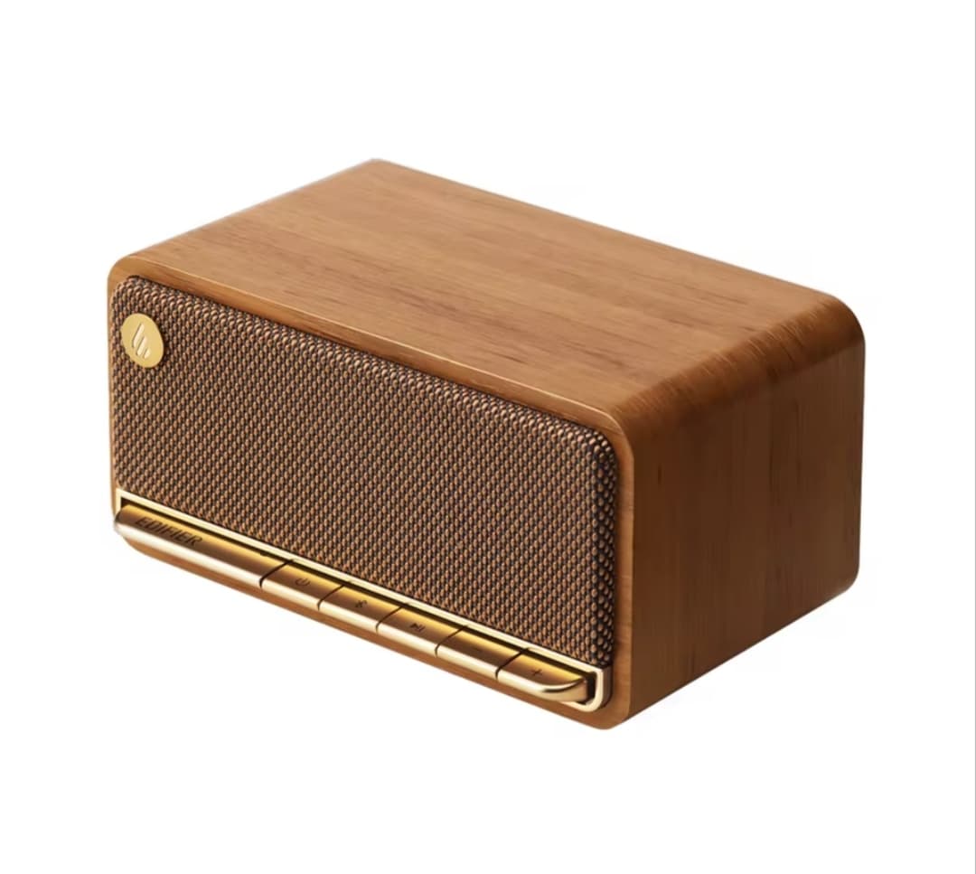 Altavoz Bluetooth de Mesa Retro EDIFIER MP230, 20W,Doble Driver 48mm,9Horas de Reproducción, Carga Rápida, AUX, USB-C, Tarjeta TF, 3 colore