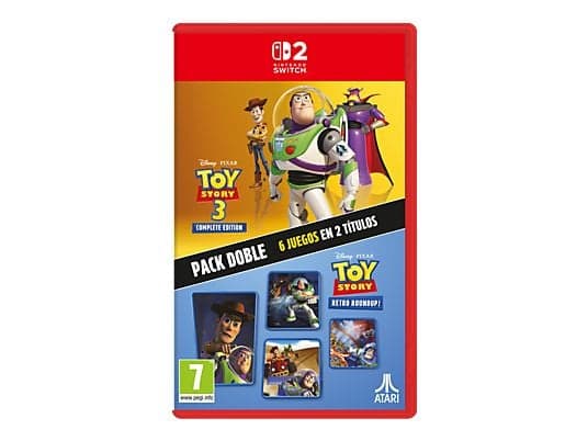 Toy Story Double Pack (Retro Roundup + Toy Story 3 Complete Edition) para Nintendo Switch 2
