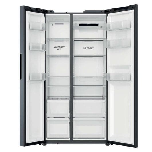 Frigorífico Americano Candy CNSQ2T918EX No Frost 177,5cm 523L E Inox WiFi