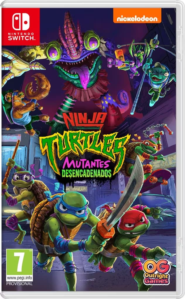 Nintendo Switch Ninja Turtles Mutantes Desencadenados