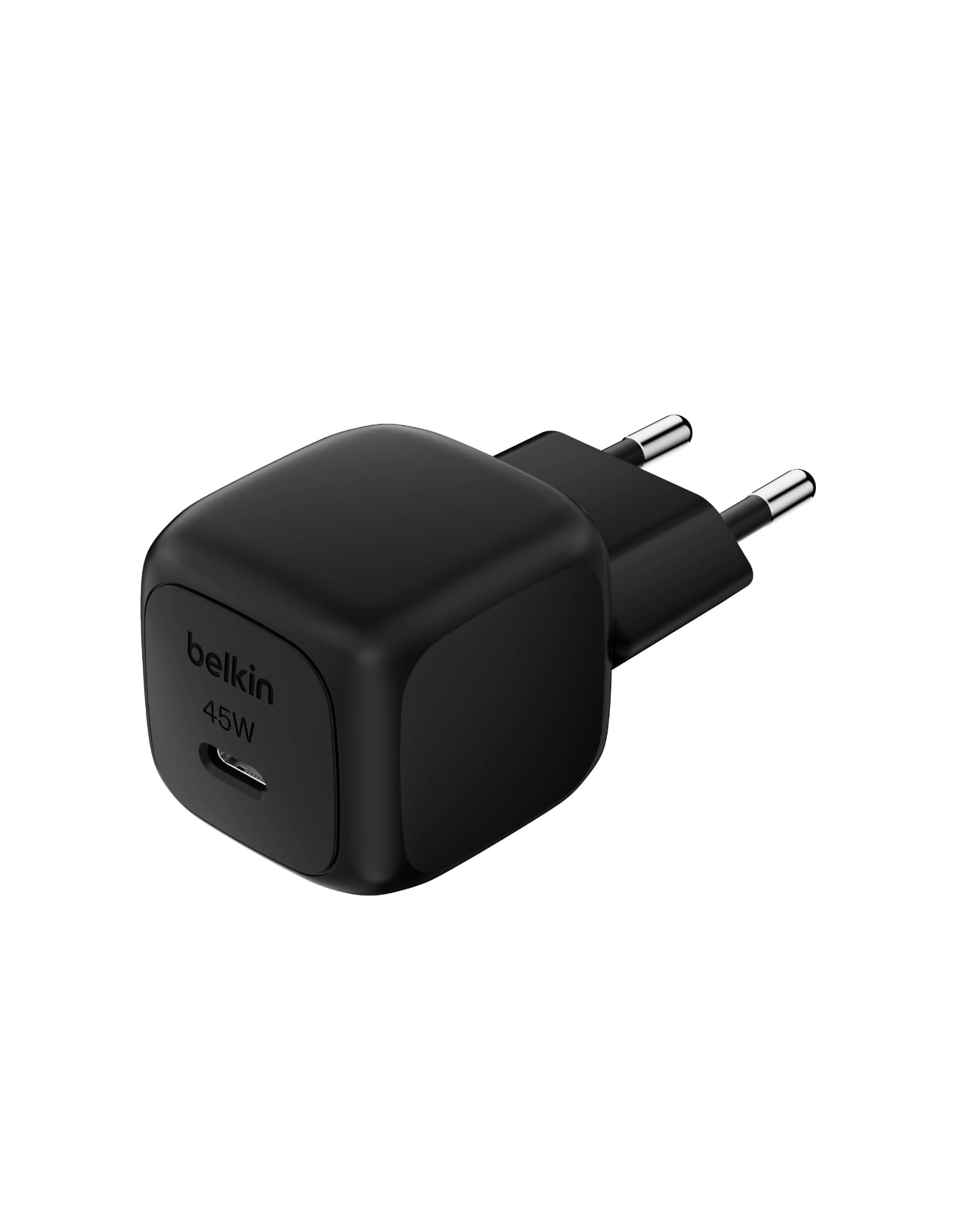 Belkin Cargador de Carga Rápida Compacto de 45W, USB-C Power Delivery para Apple iPhone 17, iPhone 16, iPhone 15 Series
