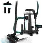 Cecotec Conga Rockstar Wet & Dry Steel Aspirador Sólidos/Líquidos 1400W (Precio al añadir al carrito)
