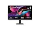 Monitor gaming - LG UltraGear 24G411A-B, 23.8" Full-HD, 144 Hz, 1 ms, IPS, HDR10, Morado Grisáceo