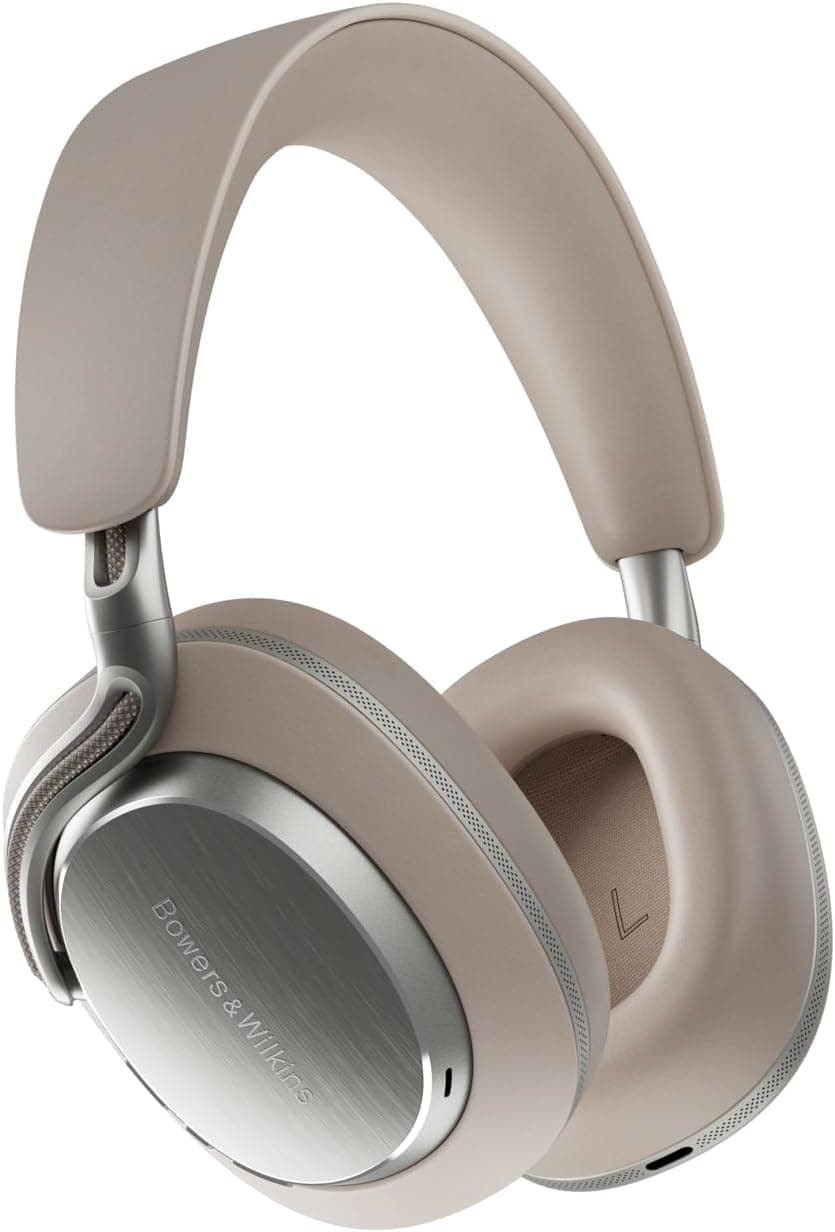 Bowers & Wilkins Px8 S2 Auriculares Circumaurales Inalámbricos con Cancelación de Ruido, Bluetooth, y Carga Rápida - Warm Stone. Más colores