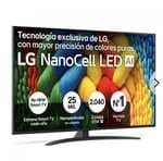 TV LG 55NANO81A6A 55" (139,7 cm), NanoCell, 4K UHD + 59,85€ en Cupón