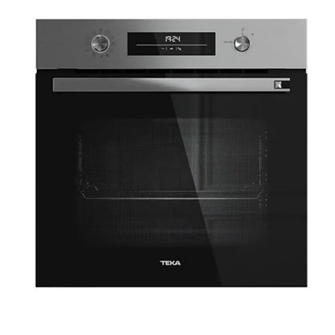 Horno - Teka HSB 6360 P, Multifunción, Pirolítico, 70l, 59.5 cm Ancho, 8 Funciones de Cocinado, Esmalte BrightClean, Acero inoxidable