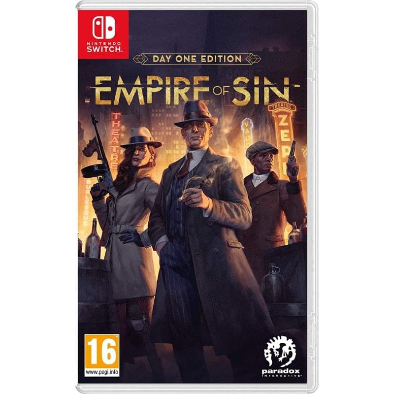 Juego Empire of Sin Day One Edition para Nintendo Switch (Formato Físico, Incluye DLC "The Good Son" + Extras)