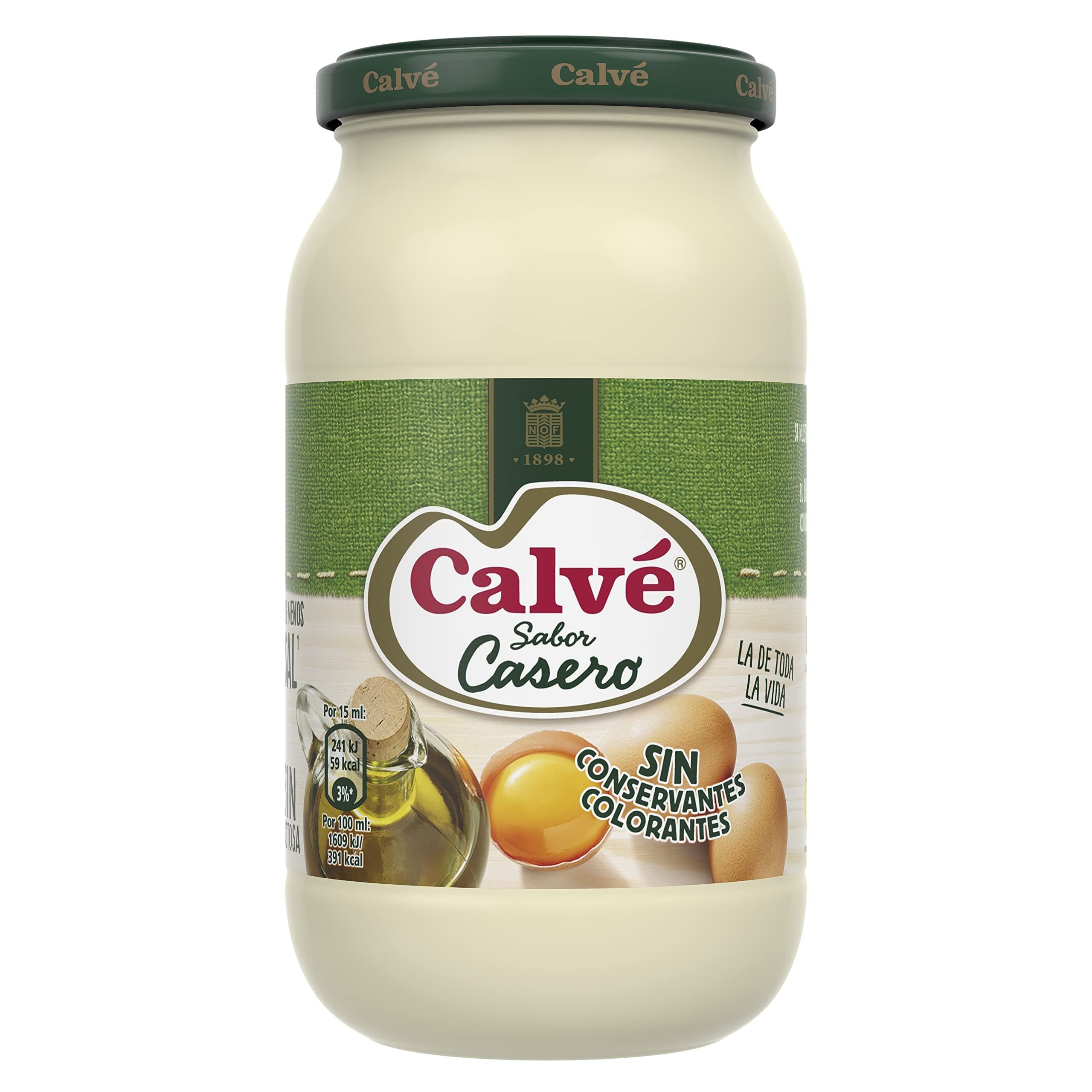 Mayonesa casera Calvé frasco 430 ml
