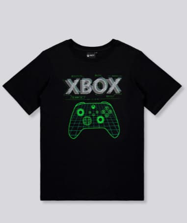 Camiseta infantil , Xbox (tallas 10,12,14,16)