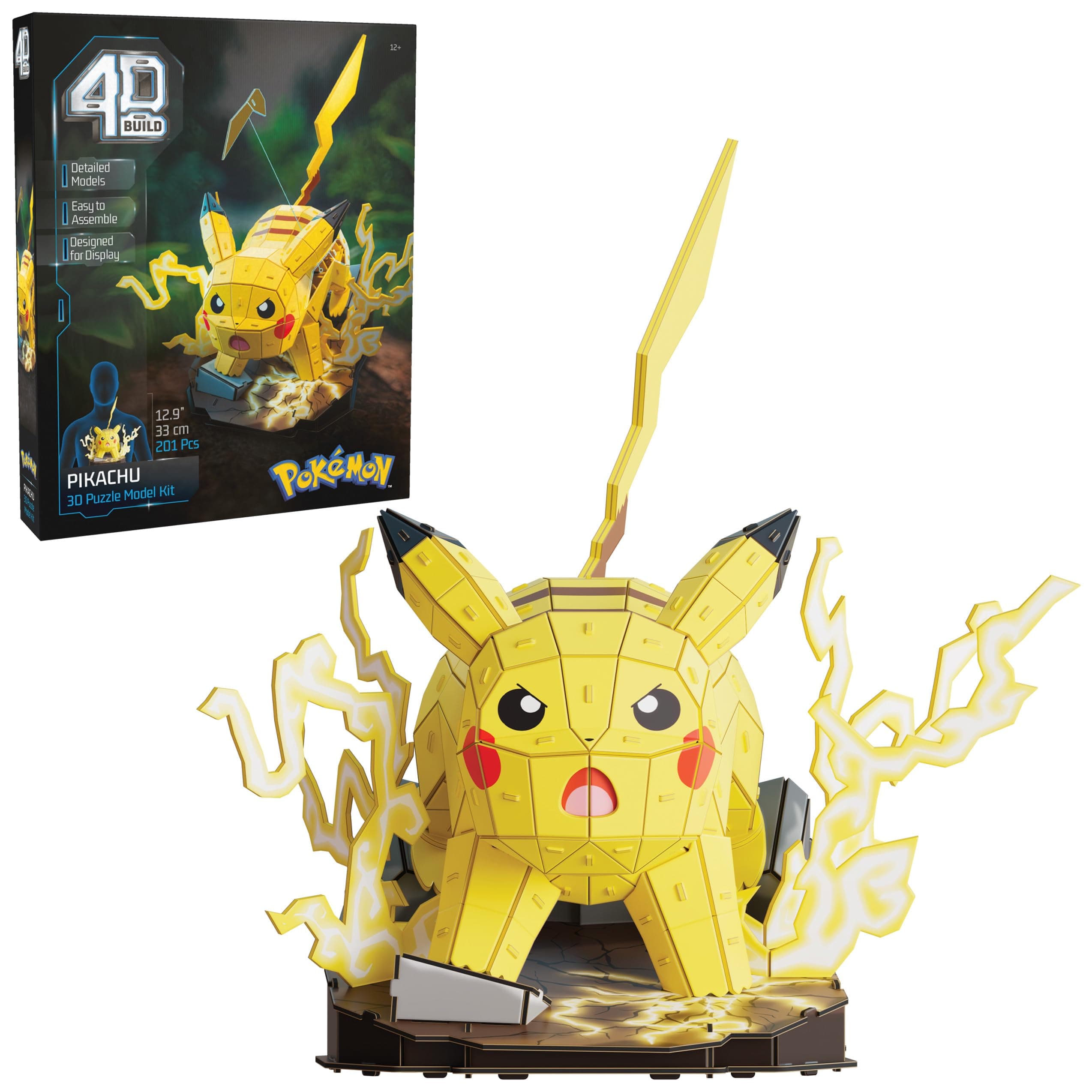 Puzzle - Pokémon Pikachu - 4D Build