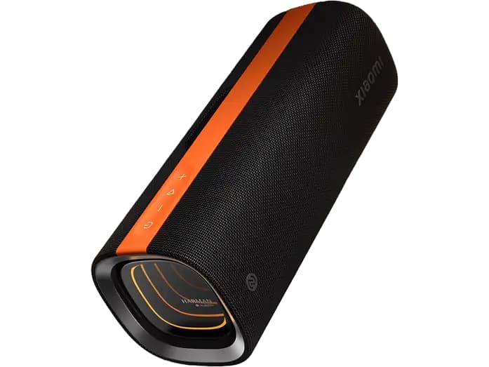 Altavoz bluetooth - Xiaomi Sound Party, 50W, 26h Autonomía, Iluminación 3D, Modo TWS, Negro/Naranja