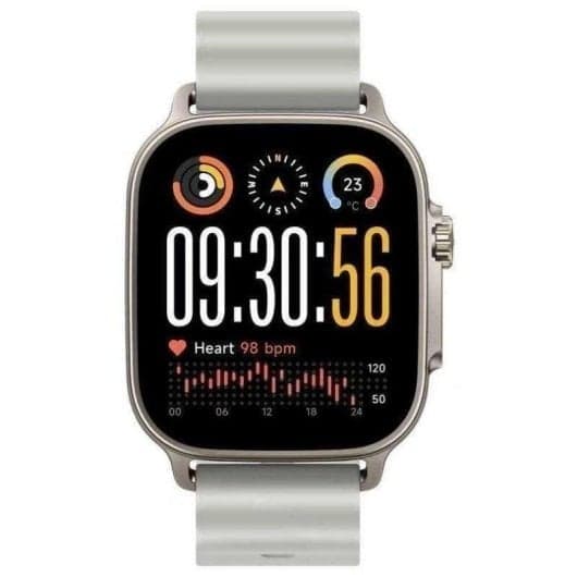 Realme Watch 5 Bluetooth GPS NFC 44mm AMOLED Plata Resistencia Agua IP68 SpO2 PulsómetroPantalla LCD de 2 Pulgadas,