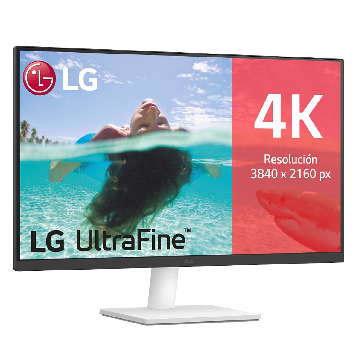 Monitor LG UltraFine 27US500-W 27” 4K UHD IPS 60 Hz HDR10 – Blanco