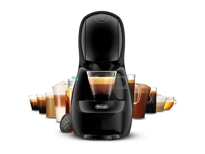 Cafetera de cápsulas - De'Longhi Nescafé Dolce Gusto EDG210 Piccolo XS, 15 bar, 0.8 l, 1600 W,