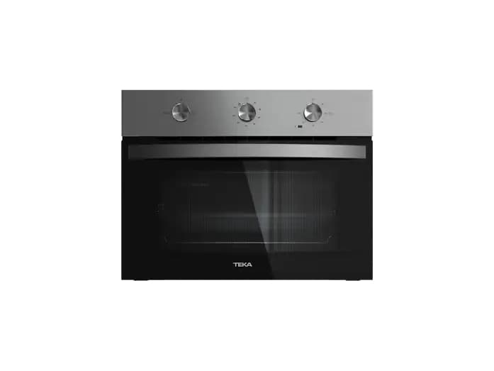 Horno compacto - Teka NEO HBC 5350 SS, Convencional, 48l, 59.5 cm, Sistema ThermoSeal, Esmalte BrightClean, 3 funciones de cocción, Inox