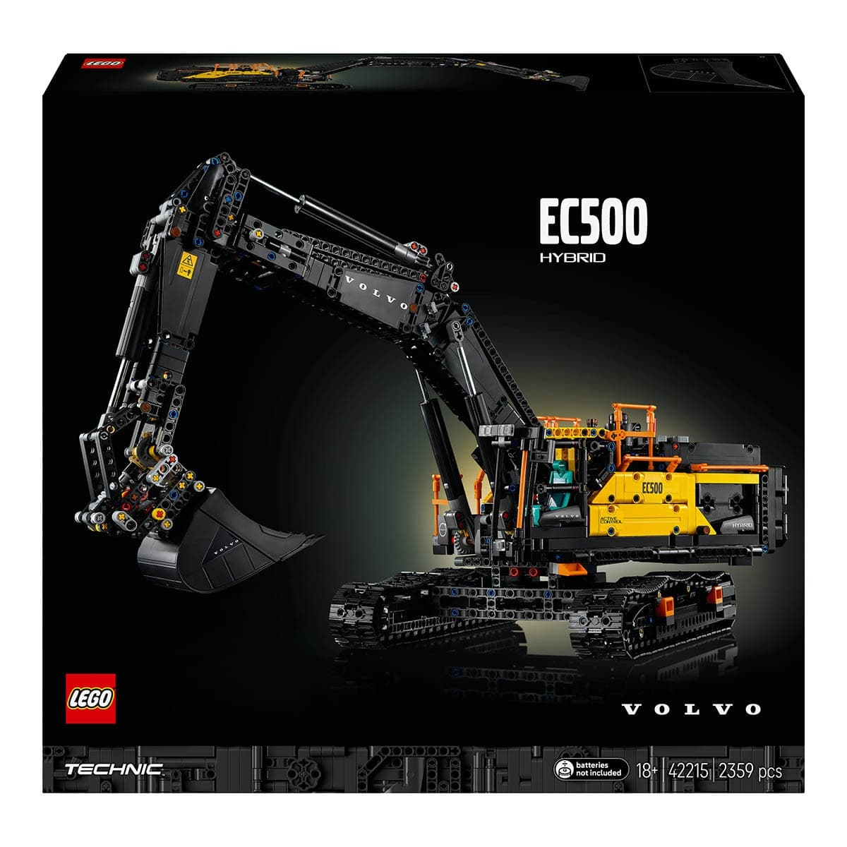 Juego de construcción Excavadora Volvo EC500 Hybrid LEGO Technic - 42215