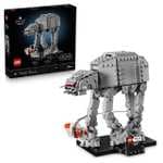 LEGO Star Wars 75440 AT-AT con Speeder de Nieve Base de Exposición y Placa Identificativa