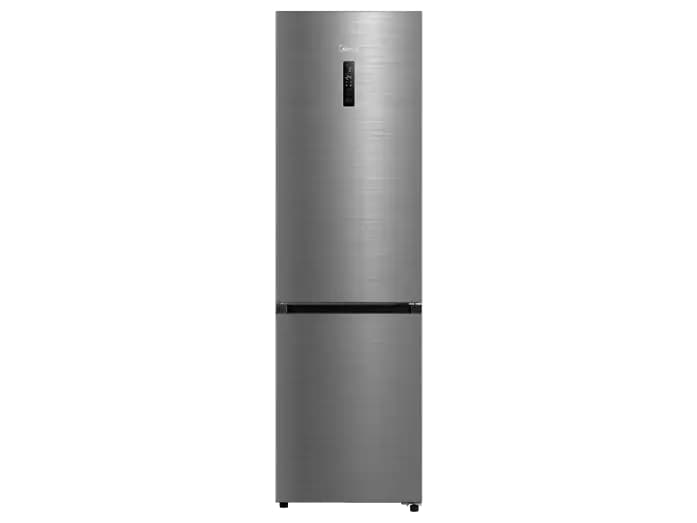 Frigorífico combi - Midea MDRB521MIC46A, No Frost, 201 cm Altura, 378L, Control Táctil, Inox