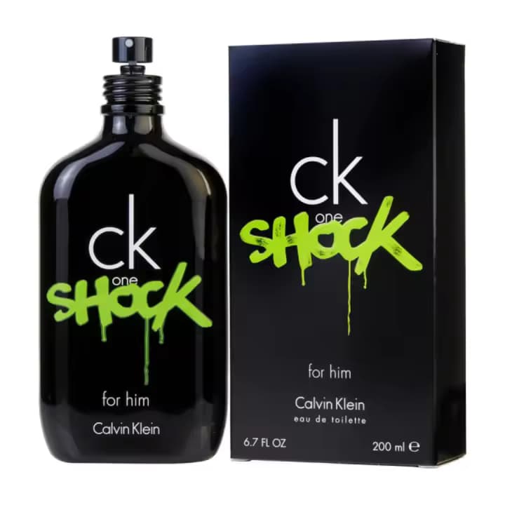 Eau de toilette CK One Shock For Him Formato grande de 200 ml