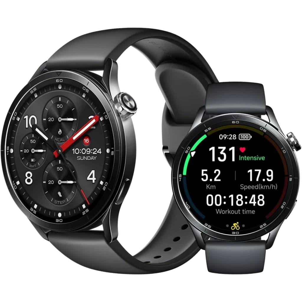 Xiaomi Watch S5, Correa 46mm, Hasta 21 días de Autonomía, HyperOS, Pantalla AMOLED [Negro y Plata] - Smartwatch