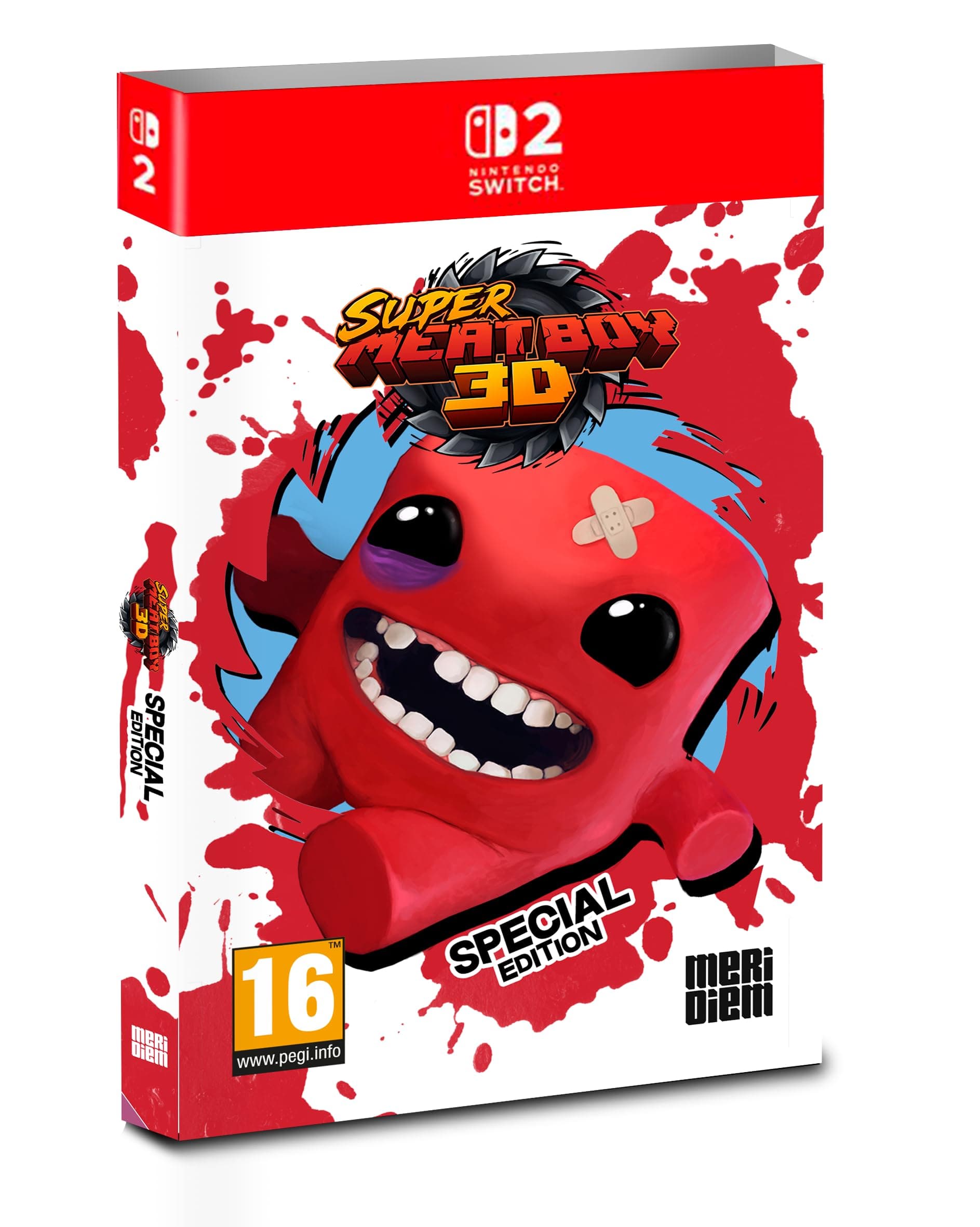 SUPER MEAT BOY 3D SPECIAL EDITION - Nintendo Switch 2