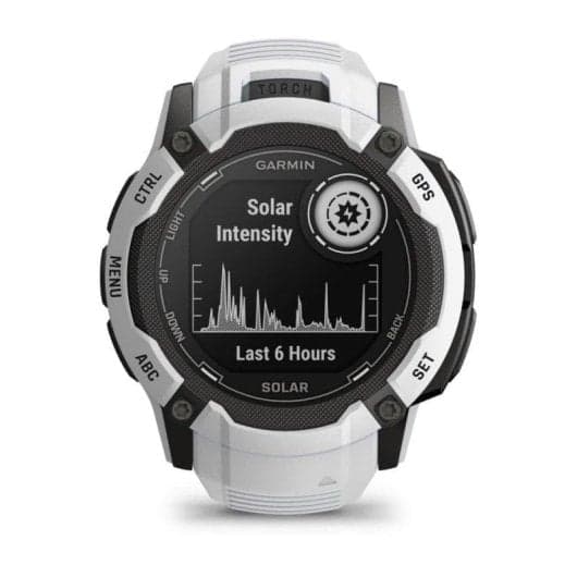 Garmin Instinct 2X Solar Reloj Smartwatch Blanco