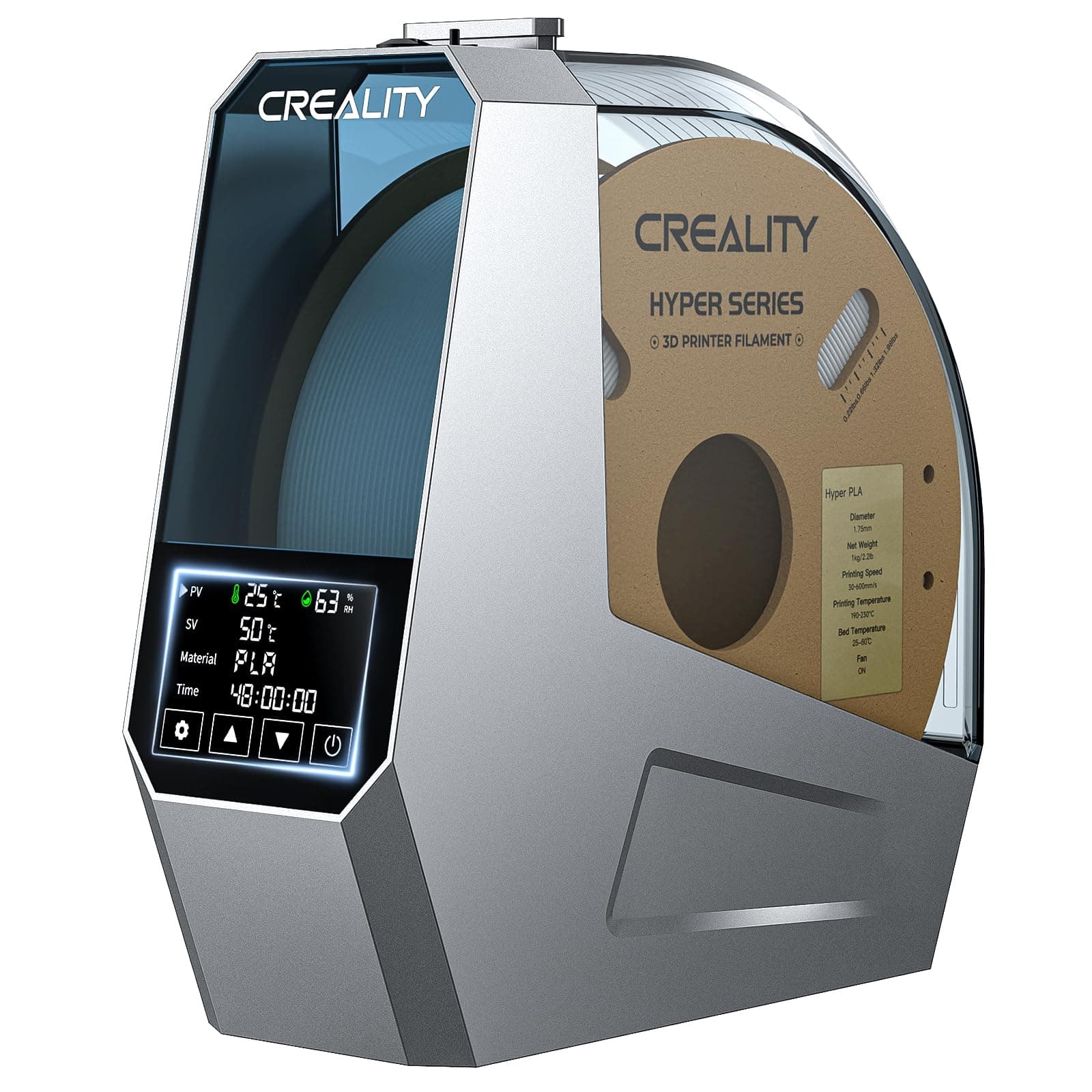 Oficial Creality Space Pi Secador de Filamento, Caja Secadora Para Impresoras 3D