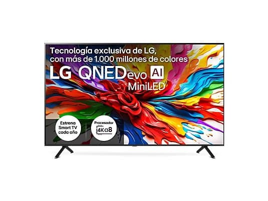 LG QNED92A6A (55QNED92A6A) | QNED evo MiniLED 55" | 4K UHD | 120 Hz | α8 AI Gen2 | Dolby Vision & Atmos | HDMI 2.1