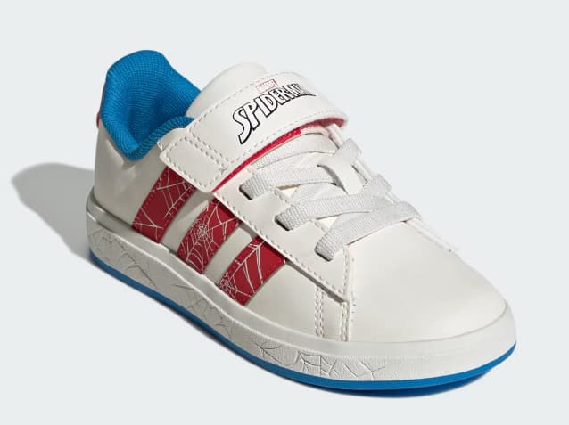 Adidas Zapatilla Grand Court Spider-Man, tallas 33, 34 y 35