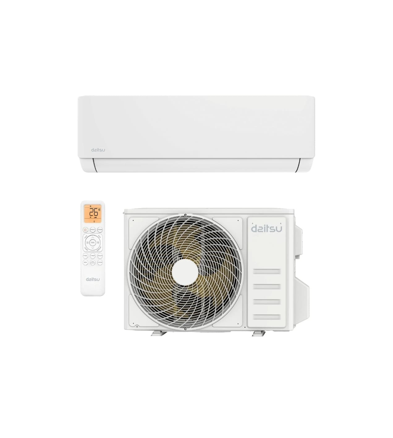 Aire acondicionado Split 1 x 1 - Daitsu 3NDA01705 Artic DS-12KZ, 3027 fg/h, Inverter,