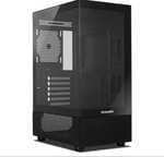 NOX XTREME PRODUCTS HUMMER VISION BLACK - Semitorre ATX M-ATX, Ventana lateral y frontal de cristal
